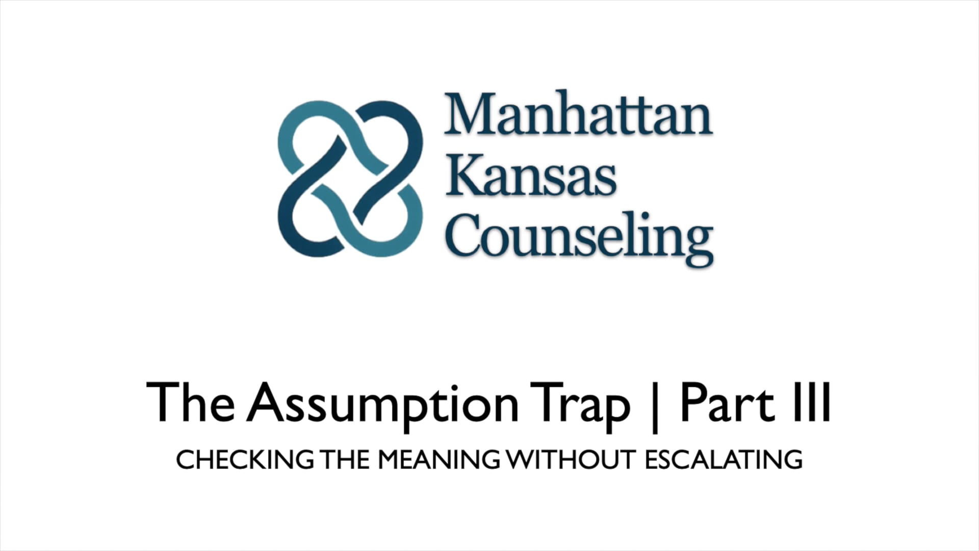 Assumption Trap Part 3